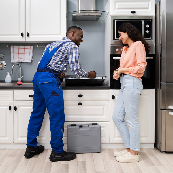 can you provide an estimate for cooktop repair before beginning any work in Griffithsville